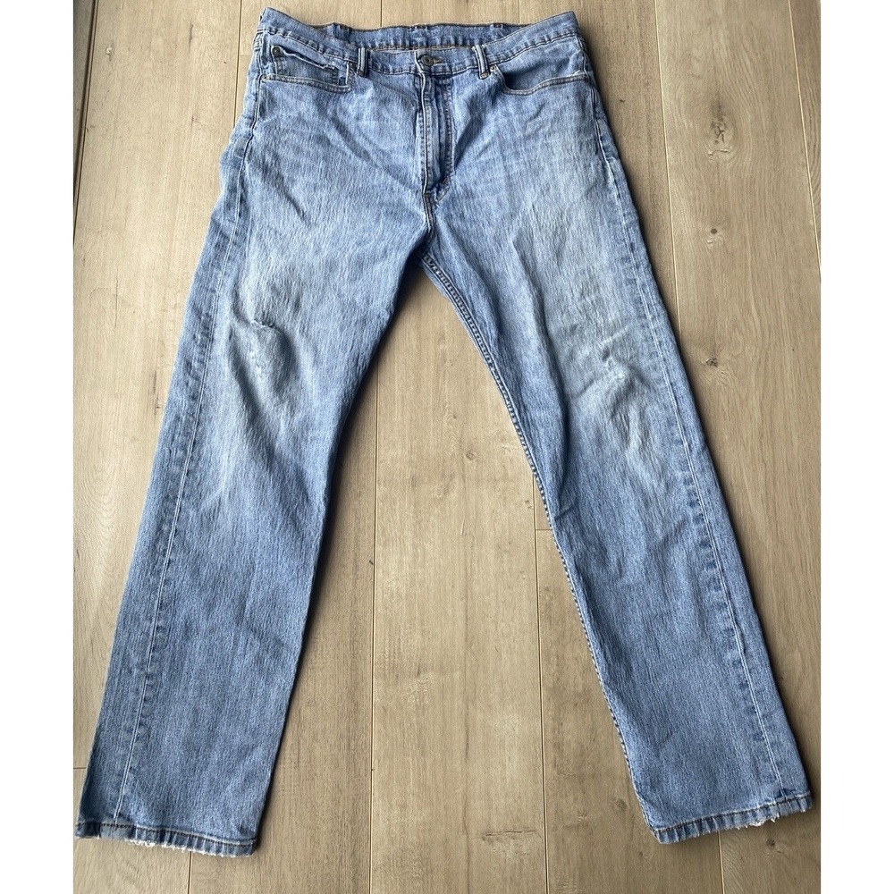 Levi's 505 Men's Classic Denim Jeans Blue Dark Wash Size 38 x 32